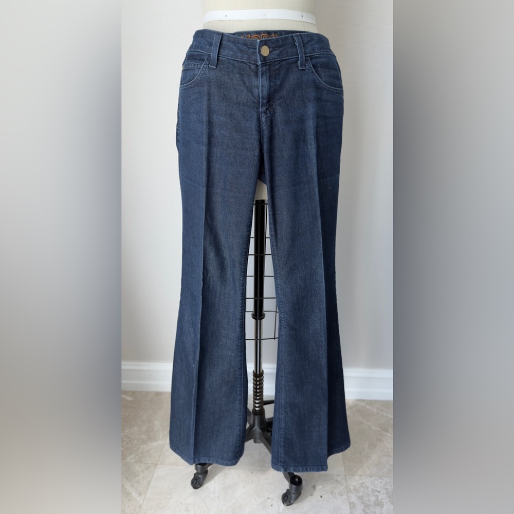 KORS MICHAEL KORS Classic Blue Flared Women's Jeans, Size 6 ( S) - Picture 4 of 16